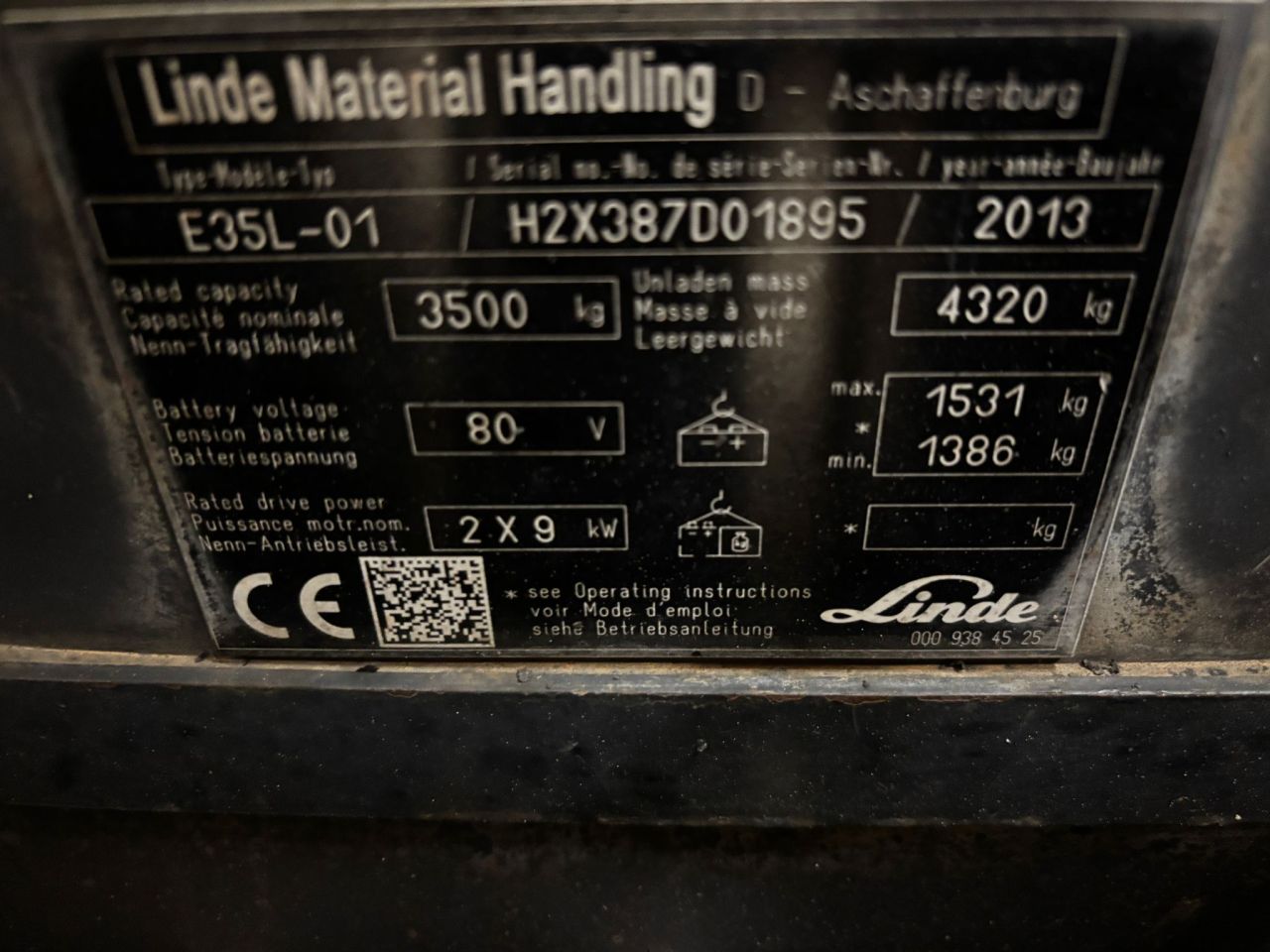 Linde E35L
