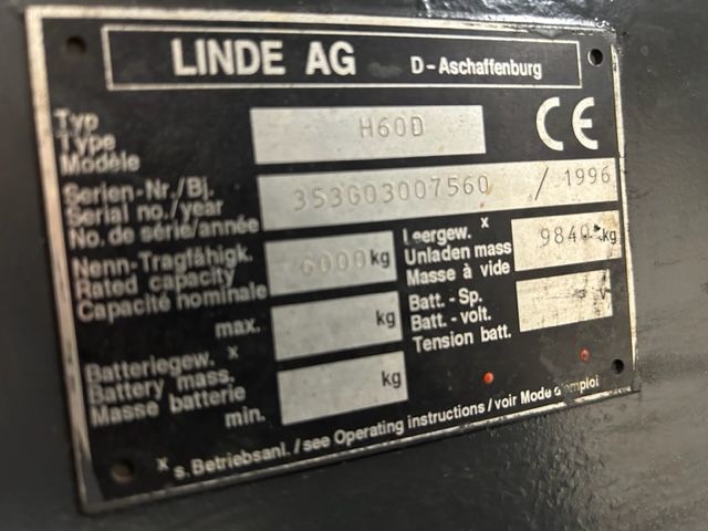 Linde H60D