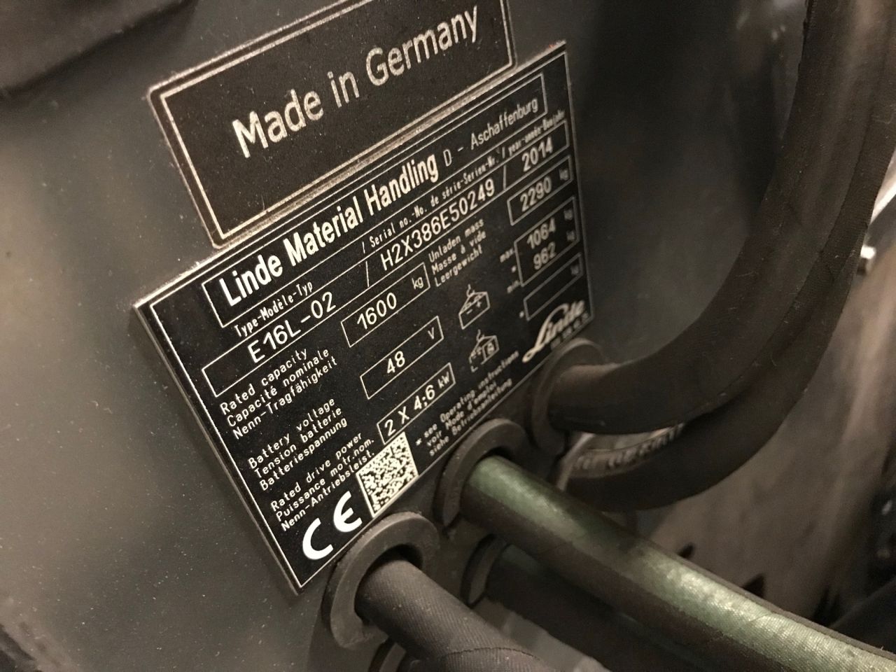 Linde E16L-02-386 Evo