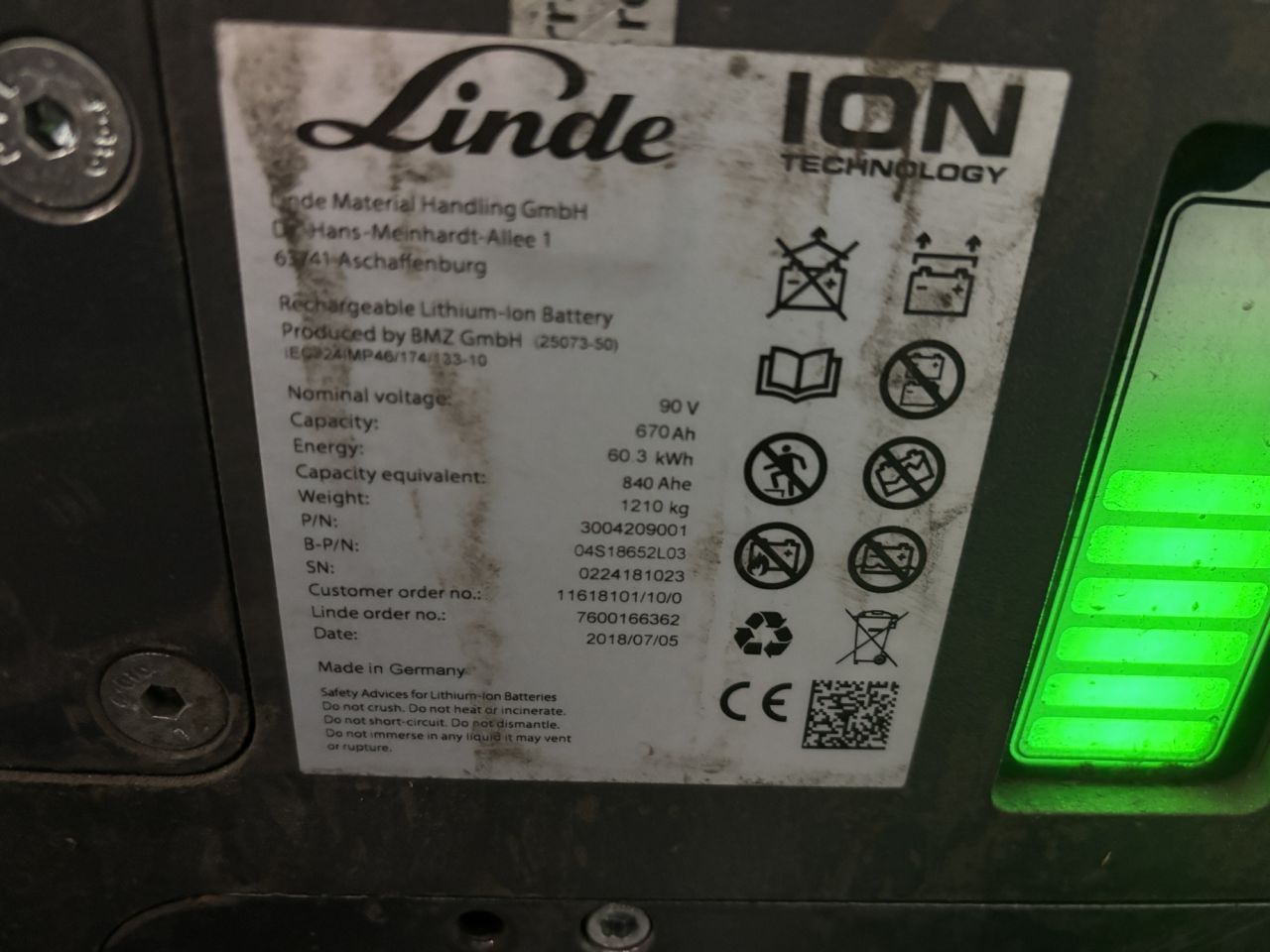Linde E30R-01