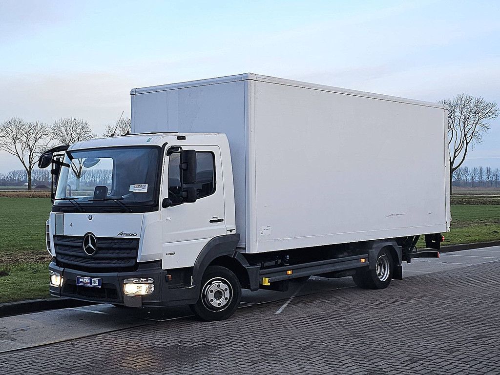MERCEDES-BENZ ATEGO bakwagen laadklep