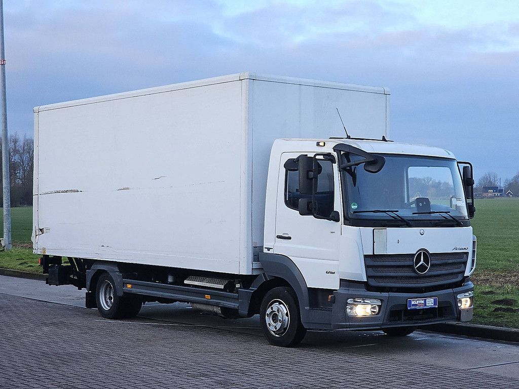 MERCEDES-BENZ ATEGO bakwagen laadklep