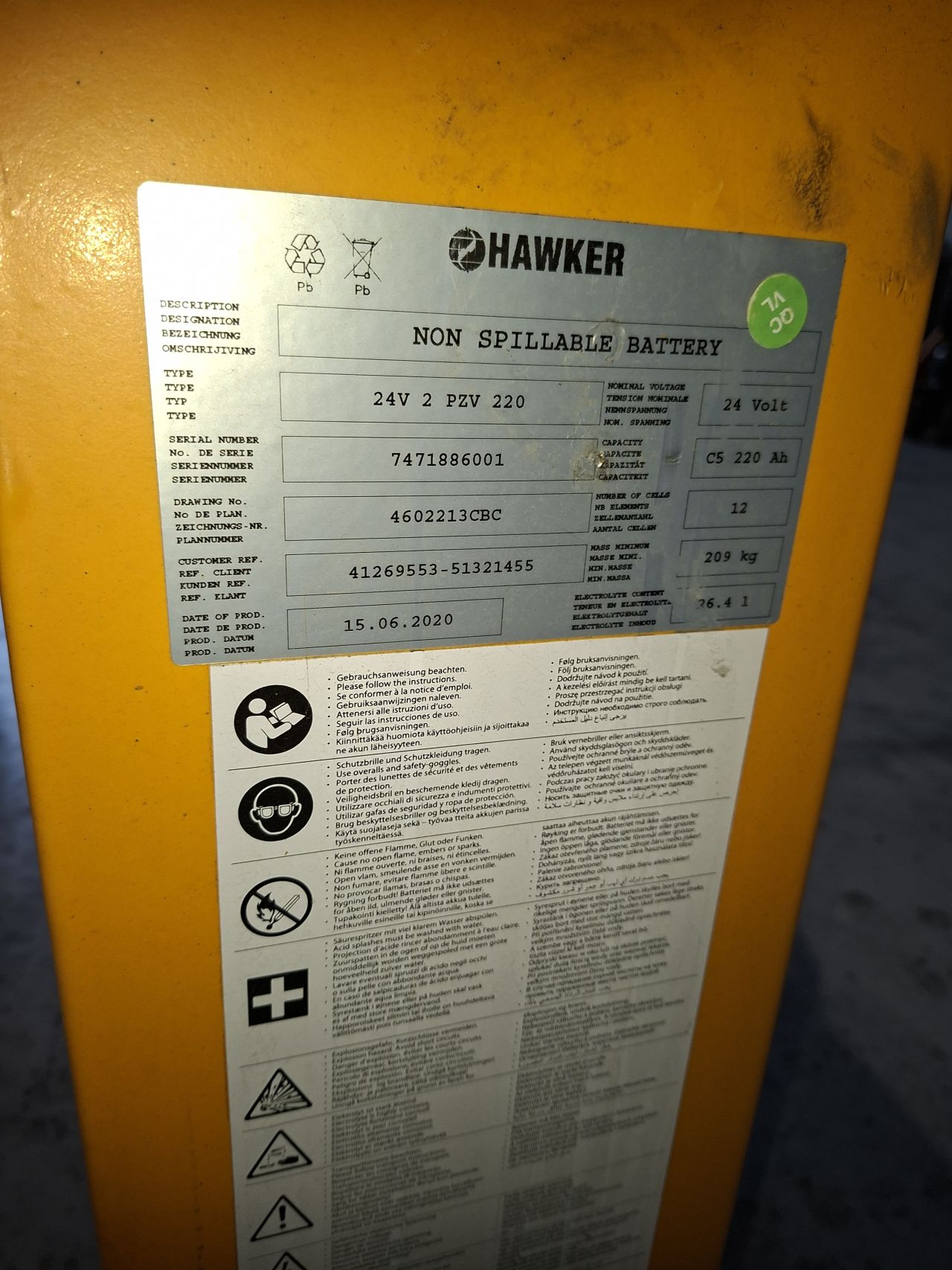 Jungheinrich elektrische palletwagen eje225