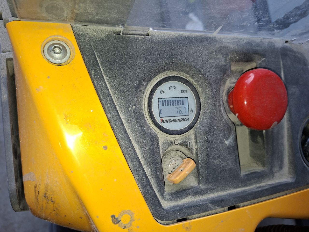 Jungheinrich ejc m10 2.5 meter 1000 kg nieuwe accu`s