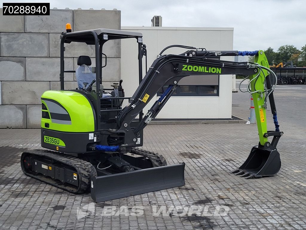 Zoomlion ZE35 GU FACTORY WARRANTY -KUBOTA ENGINE - CE CERTIFIED