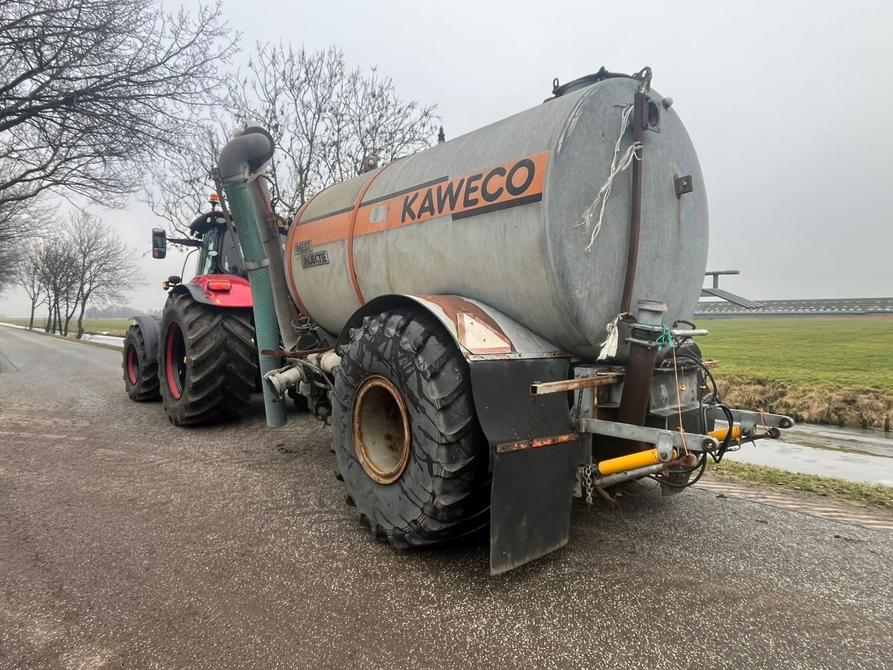 Kaweco 10500L Mesttank met zuigarm!