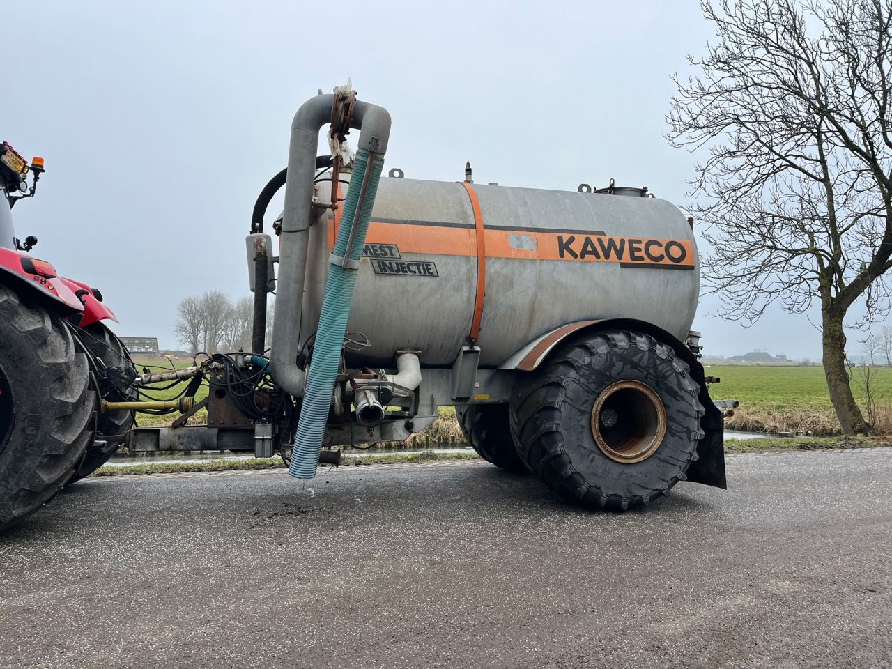 Kaweco 10500L Mesttank met zuigarm!