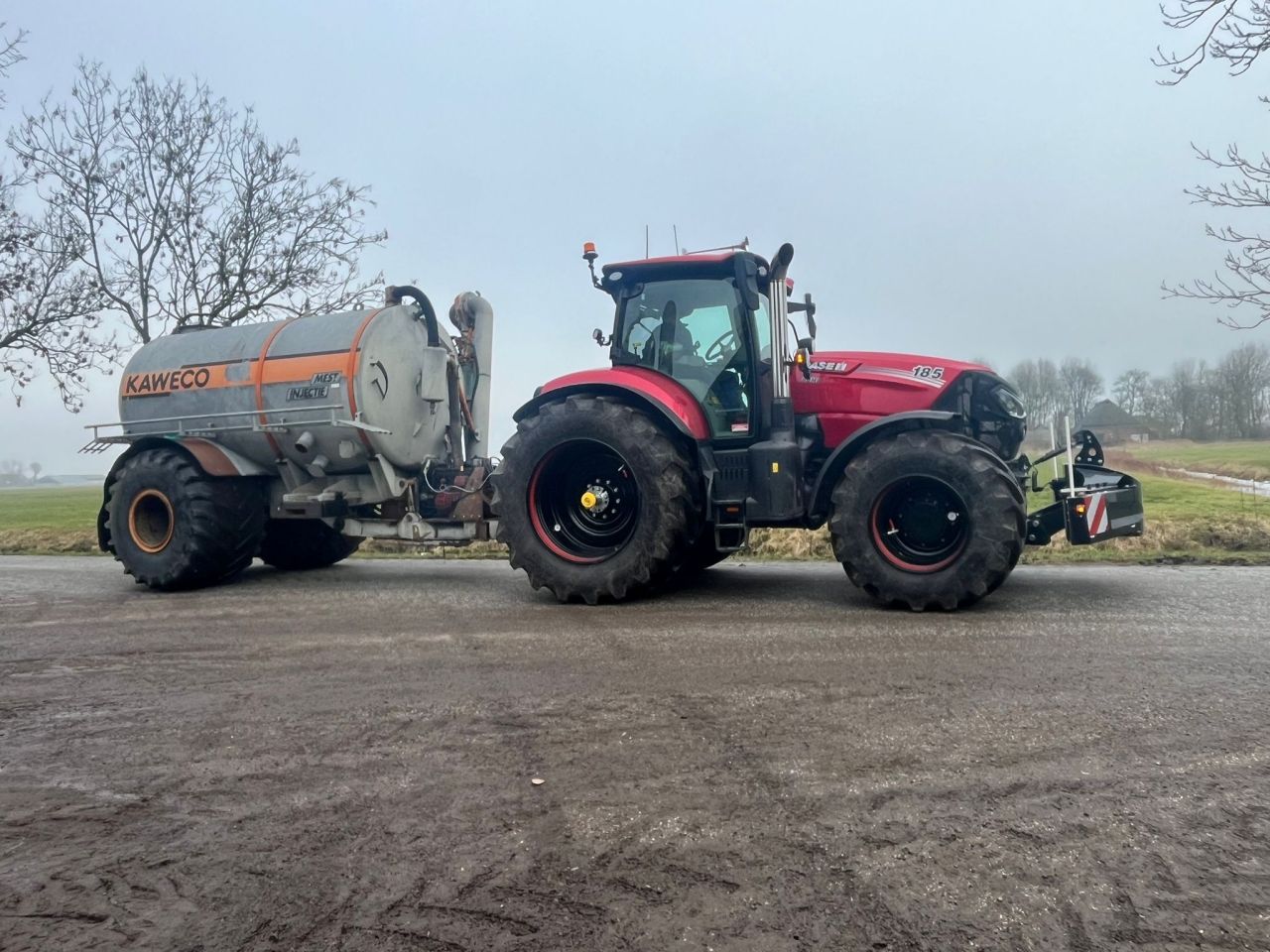 Kaweco 10500L Mesttank met zuigarm!