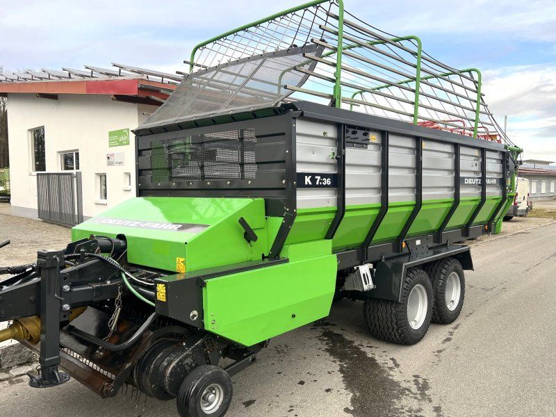 Deutz-Fahr K 7.36 mit neuen 19-er Breitreifen und einer guten Ausstattung