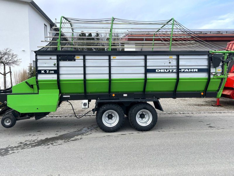 Deutz-Fahr K 7.36 mit neuen 19-er Breitreifen und einer guten Ausstattung