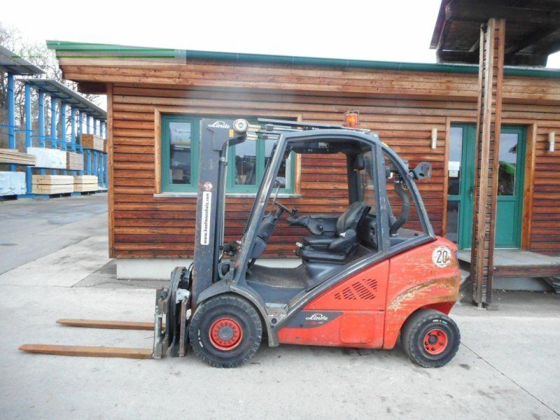 Linde h30d-02 evo triplex 4,8m + drehgerät