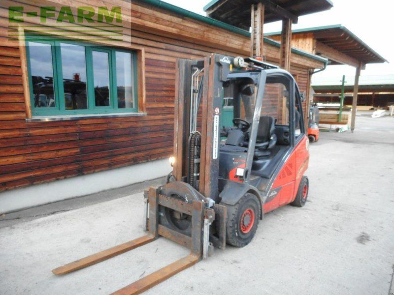 Linde h30d-02 evo triplex 4,8m + drehgerät