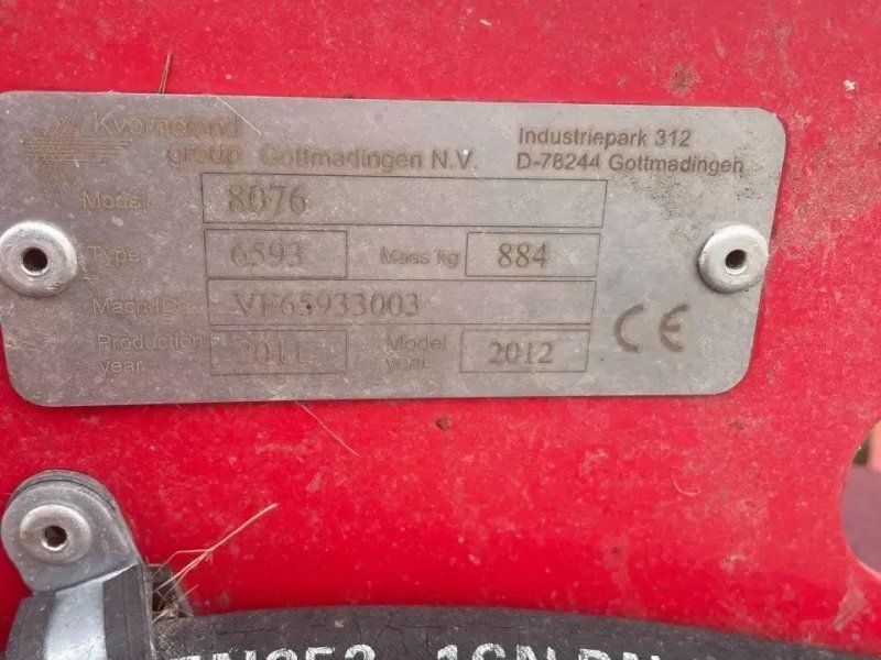 Kverneland taarup 8076