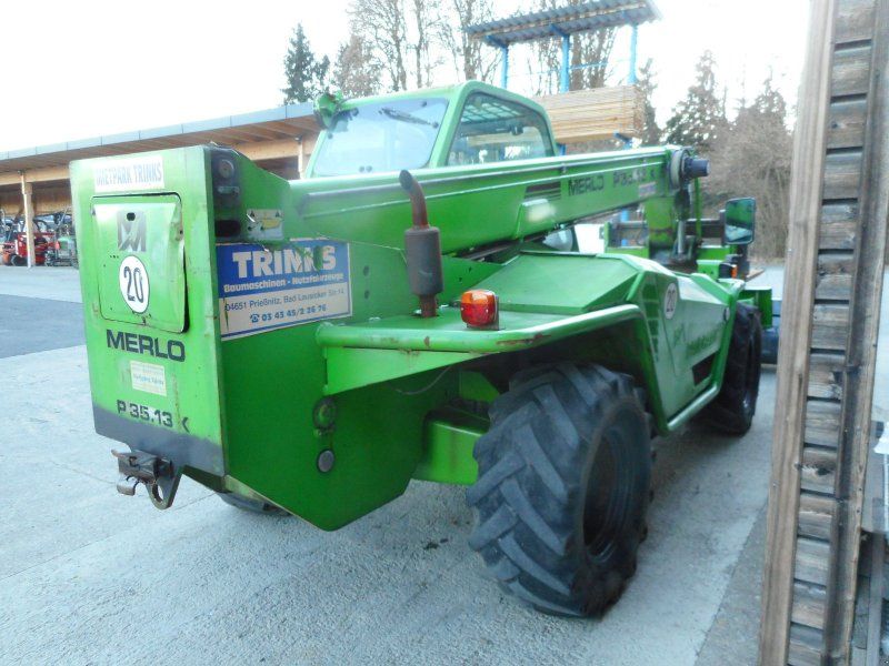 Merlo P30.13 EVS ( 3t13m ) mit Schaufel und Gabel