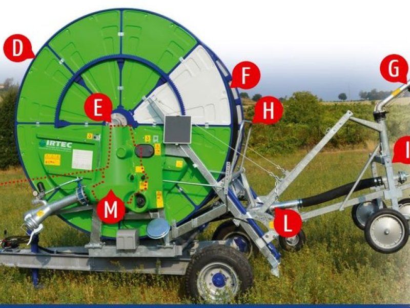 Irtec Regenmaschine GI/F8 120-540