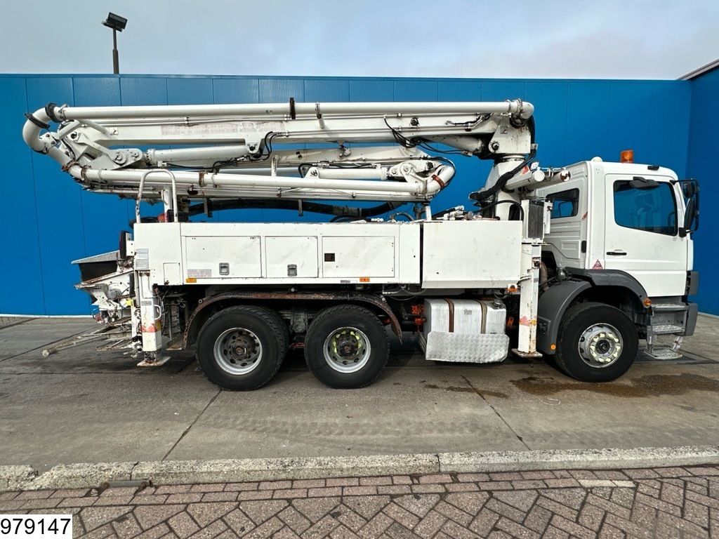 Mercedes Axor 2628 6x4, Steel suspension, SCHWING P2020-120