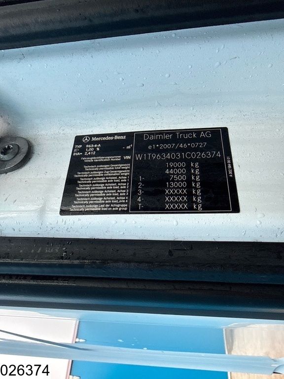 Mercedes Actros 1845 EURO 6d, ACC, Mirrorcam, Nieuwe banden