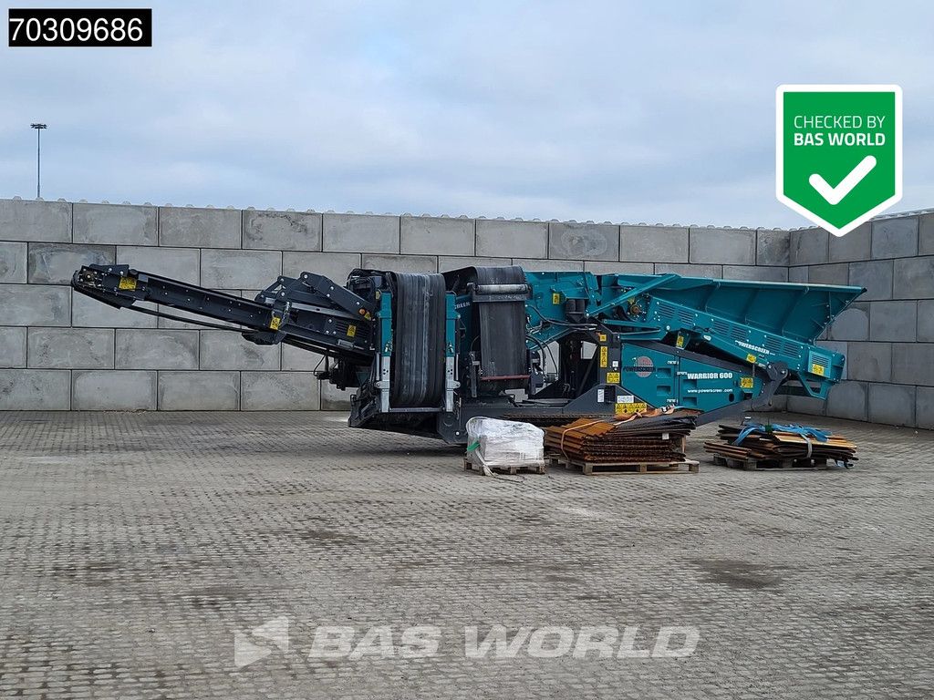 Powerscreen WARRIOR 600 Screening decks incl.