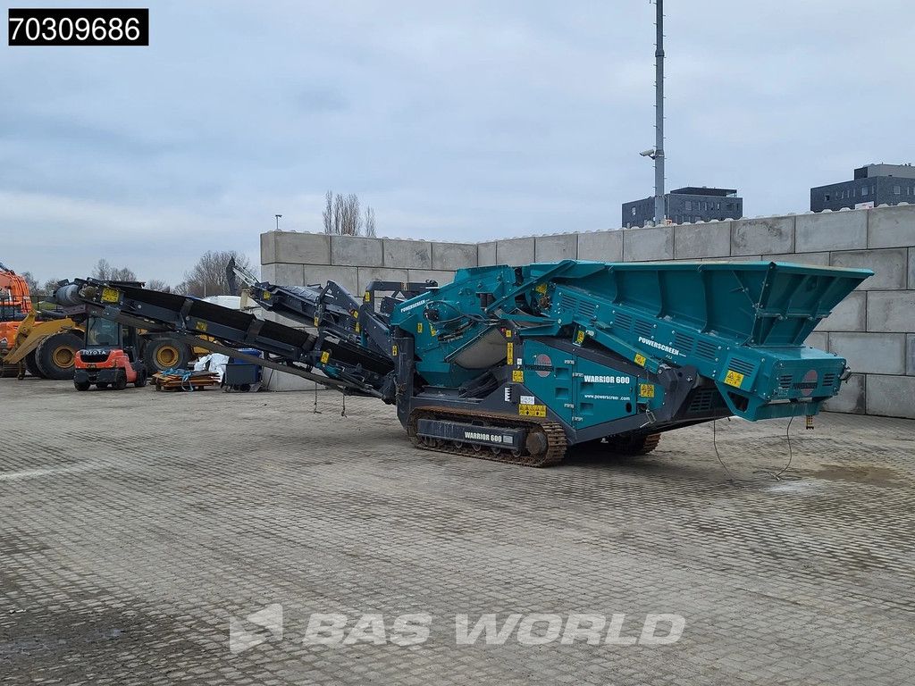 Powerscreen WARRIOR 600 Screening decks incl.