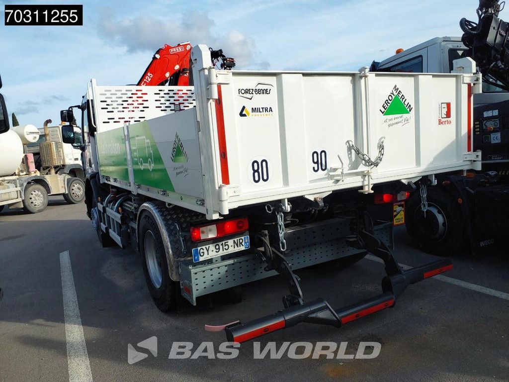 Renault C 320 4X2 Fassi F125.A.1.23 XE Kran Crane Tipper Automatic Euro 6