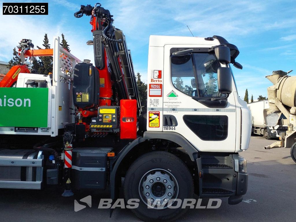 Renault C 320 4X2 Fassi F125.A.1.23 XE Kran Crane Tipper Automatic Euro 6