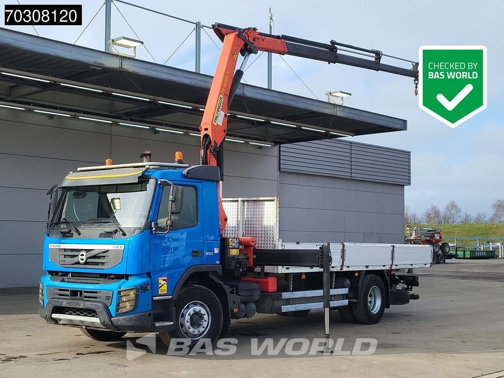 Volvo FMX 330 4X2 Palfinger PK16001 Crane Kran Automatic VEB Euro 6