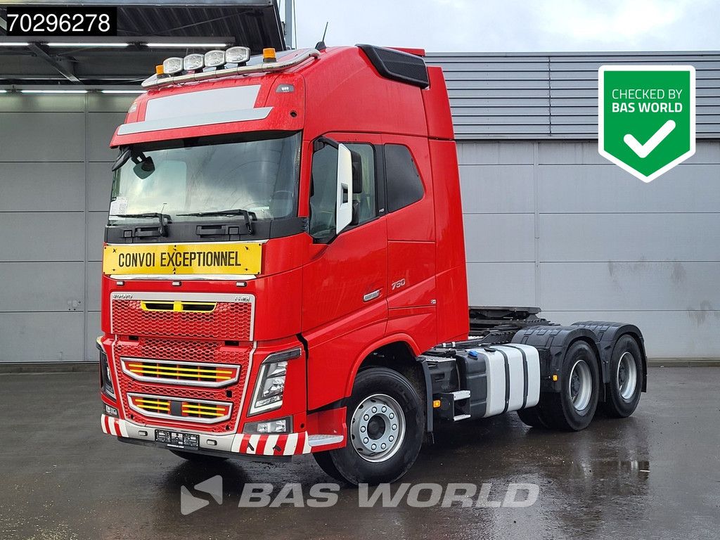 Volvo FH16 750 6X4 150T! Full-Steel XL Retarder Big-Axle 2xTanks Euro 6