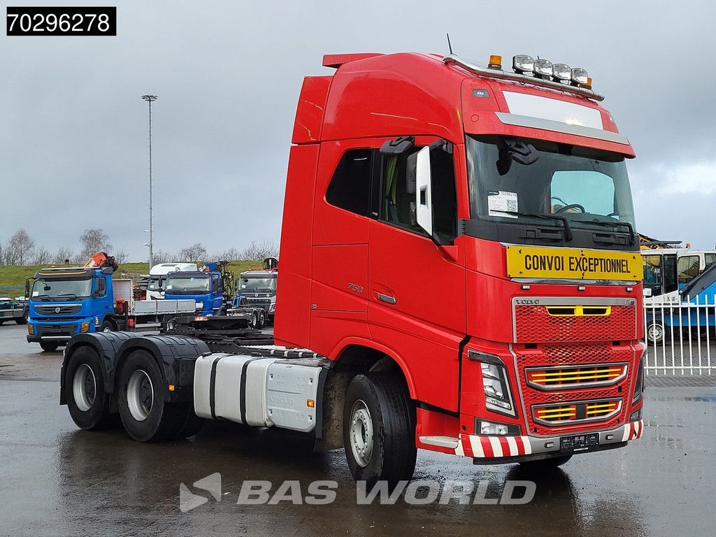 Volvo FH16 750 6X4 150T! Full-Steel XL Retarder Big-Axle 2xTanks Euro 6