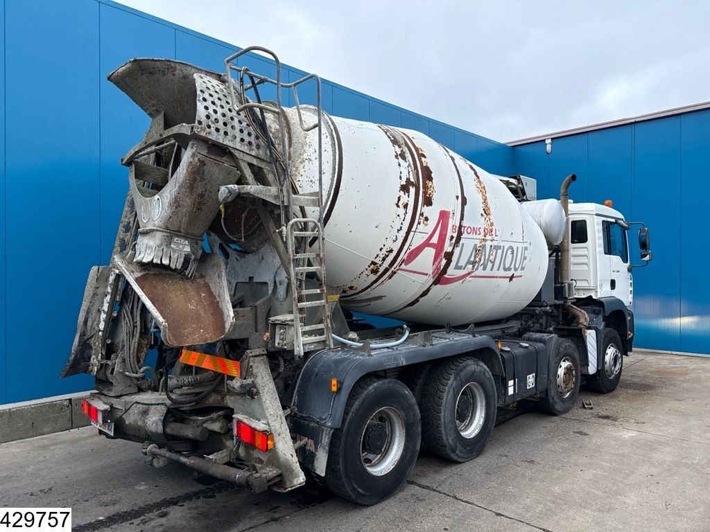 MAN TGA 35 360 8x4, CIFA, 9m3, Manual