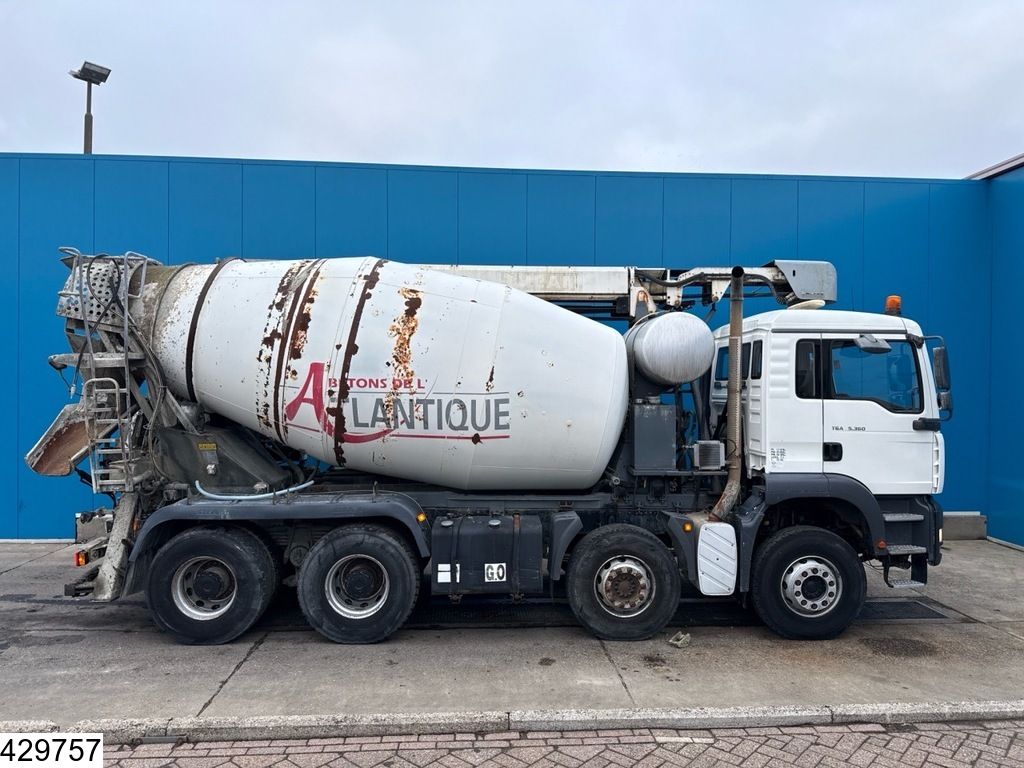 MAN TGA 35 360 8x4, CIFA, 9m3, Manual