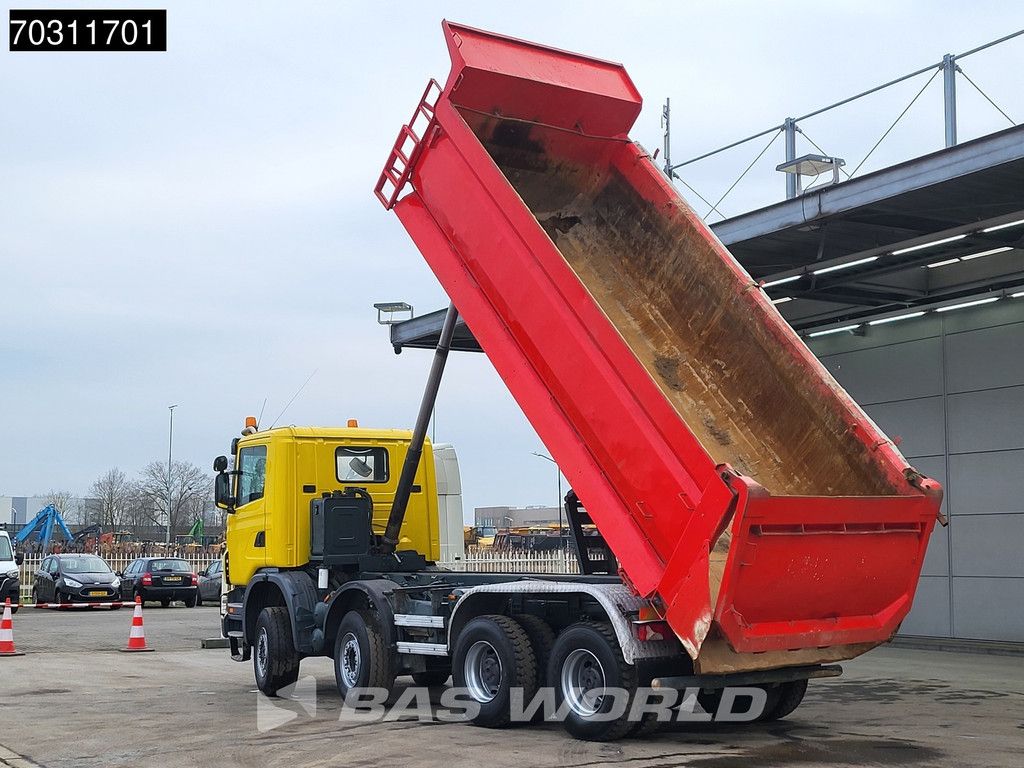 Scania G G420 8X6 8x6 18m3 KH Kipper Manual Steel suspension Big-Axle Euro 4