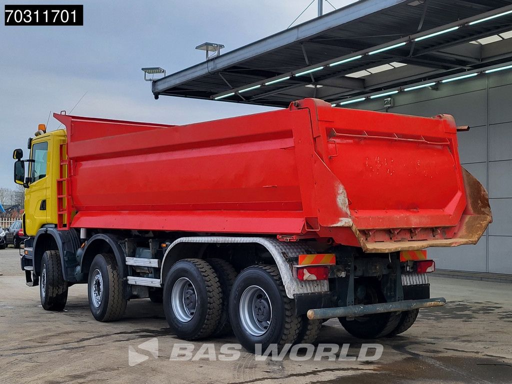 Scania G G420 8X6 8x6 18m3 KH Kipper Manual Steel suspension Big-Axle Euro 4