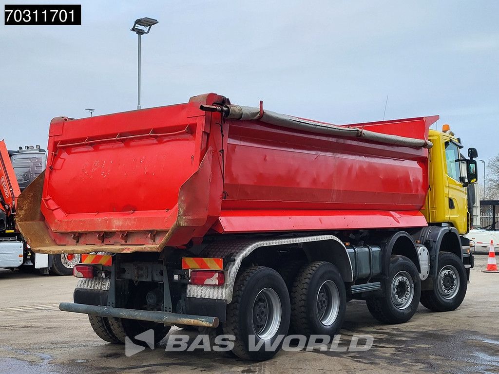 Scania G G420 8X6 8x6 18m3 KH Kipper Manual Steel suspension Big-Axle Euro 4
