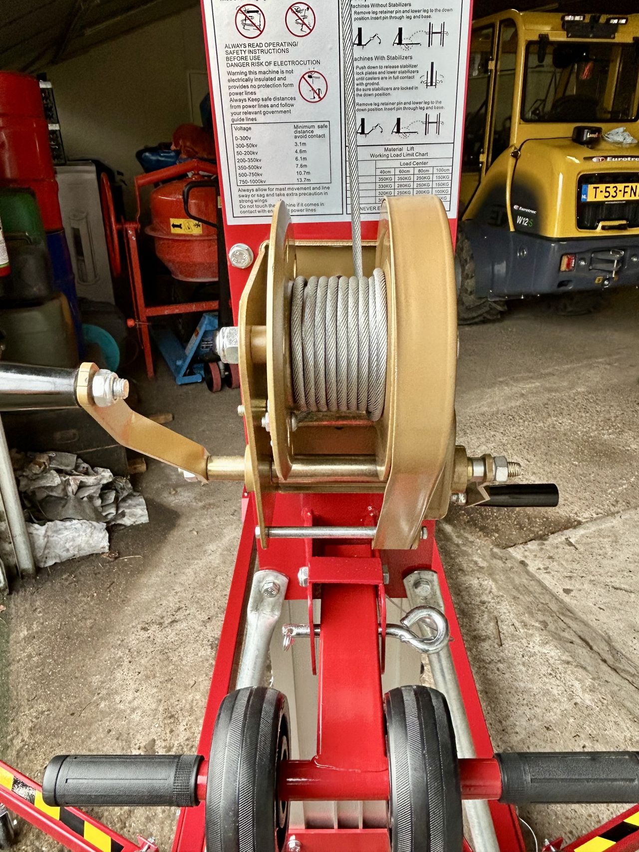 Montagelift/ Kanalenlift