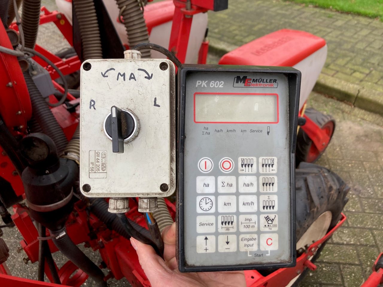 Gaspardo 8-rij maiszaaier