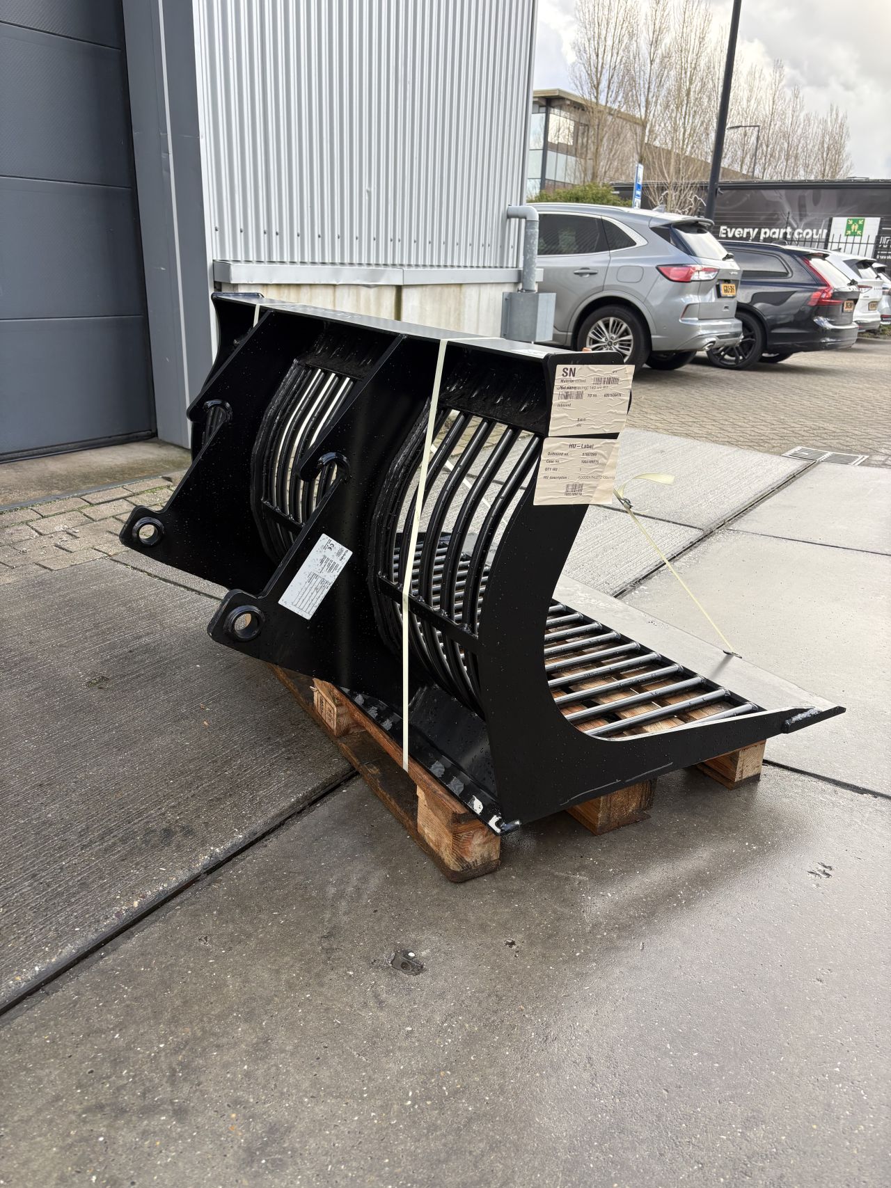 Shovel riek 1400mm met Giant ophanging!