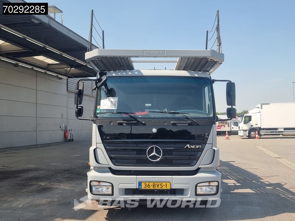 Mercedes Axor 1833 4X2 NL-Truck Rolfo car transporter Retarder 3-Pedals Euro 5