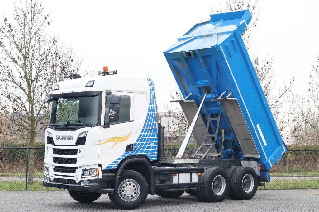 Scania R580 V8 NGS | 6X4 | FULL STEEL | BIG AXLES | RETARDER | EURO 6