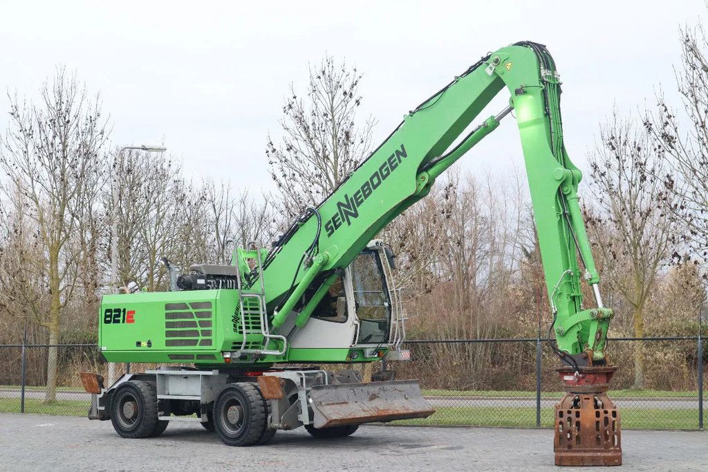 Sennebogen 821E | 821 E | SORTING GRAB | DOZERBLADE | GREAT CONDITION