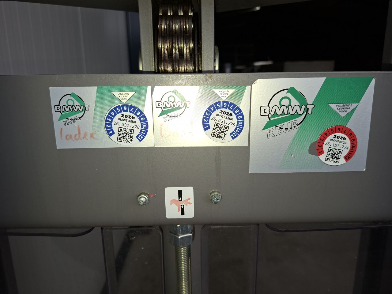 Jungheinrich ejc m13 2.5 meter 1300 kg 2017