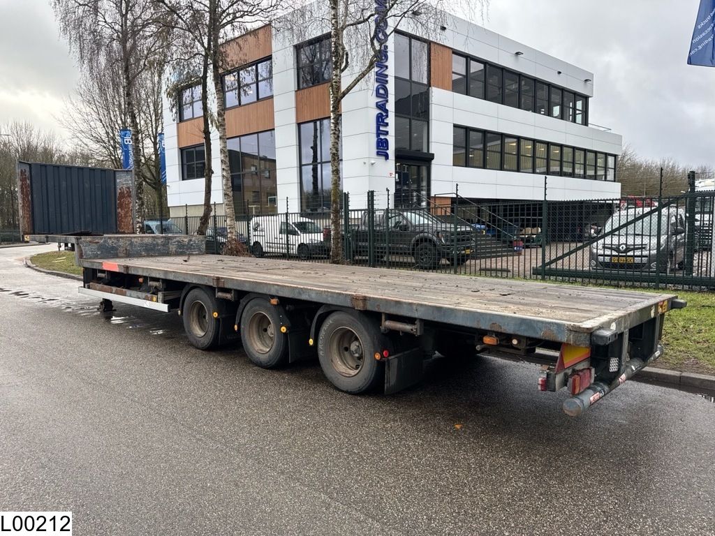 Trailor open laadbak Lift axle