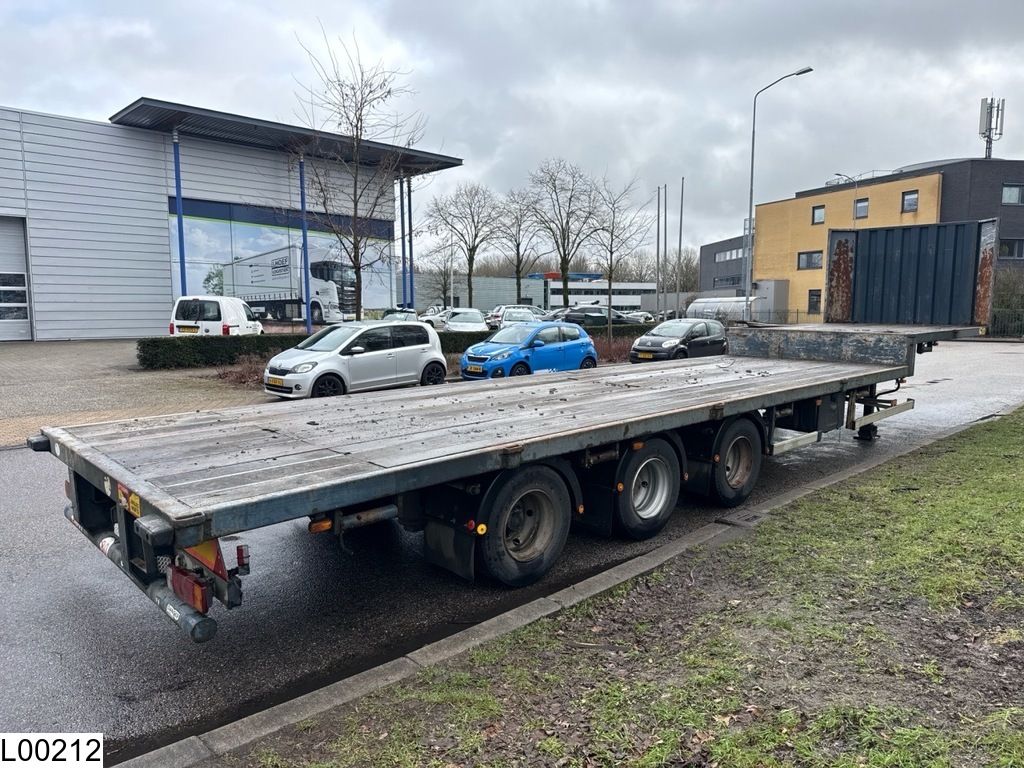 Trailor open laadbak Lift axle