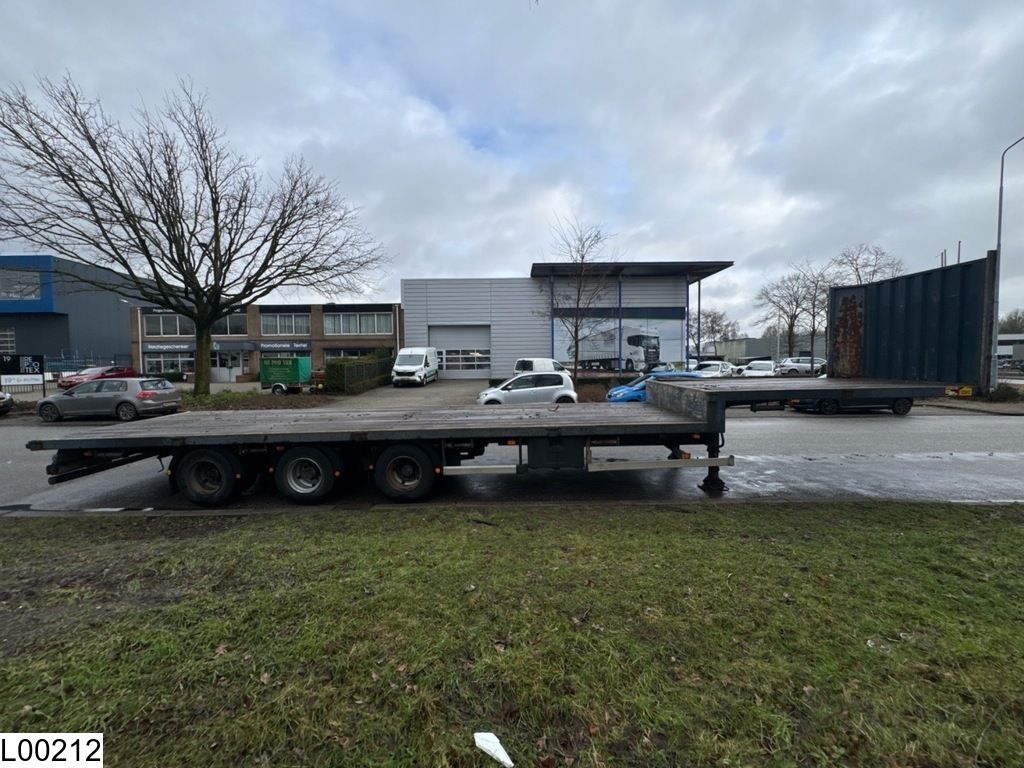 Trailor open laadbak Lift axle