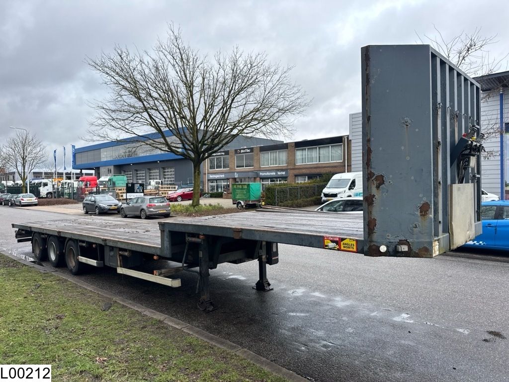 Trailor open laadbak Lift axle