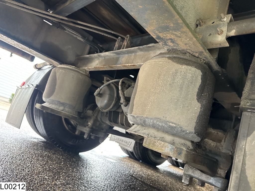 Trailor open laadbak Lift axle