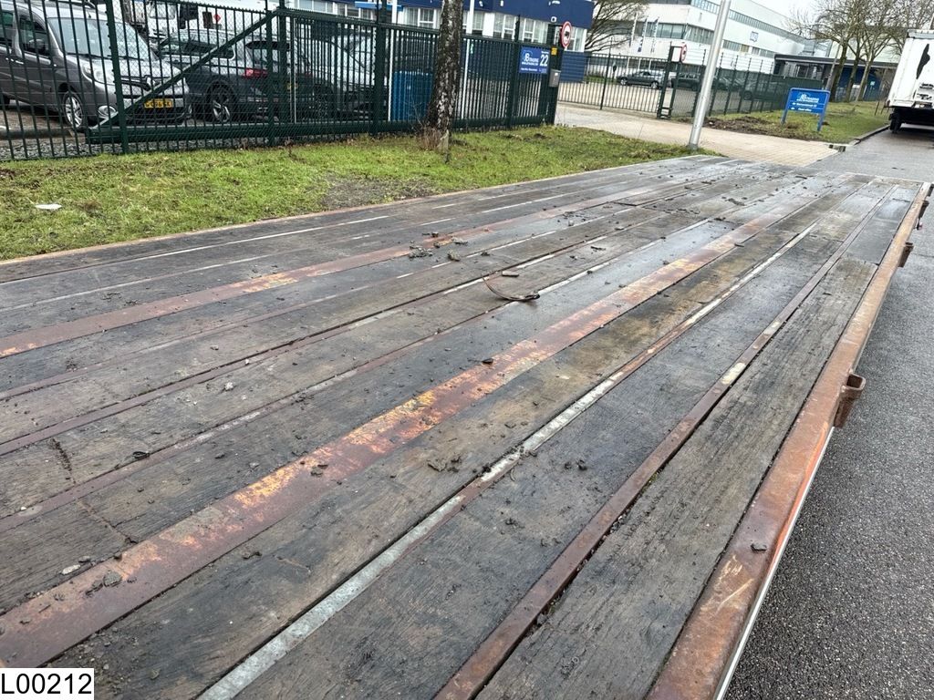 Trailor open laadbak Lift axle