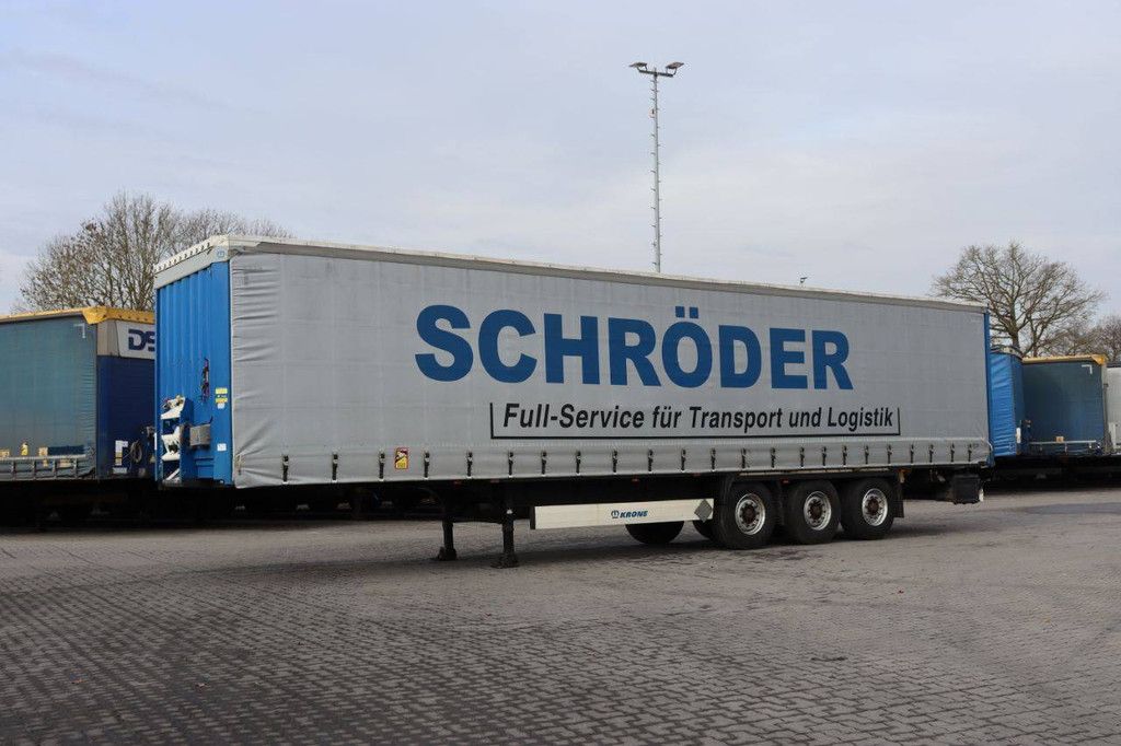 Schiebeplanen-Sattelauflieger Krone Auflieger Curtainsider Coil 2017