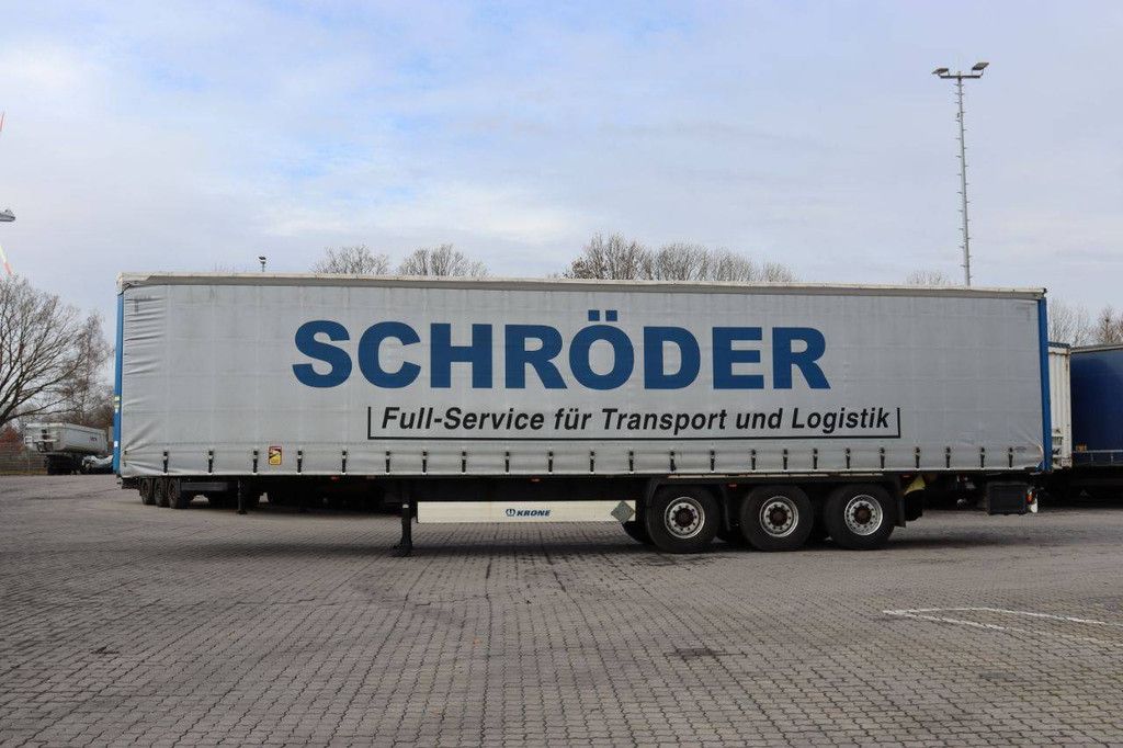 Schiebeplanen-Sattelauflieger Krone Auflieger Curtainsider Coil 2017