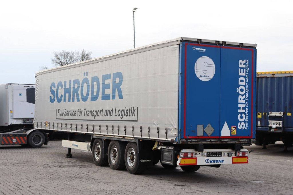 Schiebeplanen-Sattelauflieger Krone Auflieger Curtainsider Coil 2017