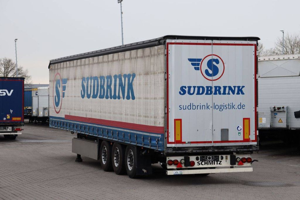 Sliding curtain semi-trailer Schmitz Cargobull Auflieger Curtainsider Standard 2018